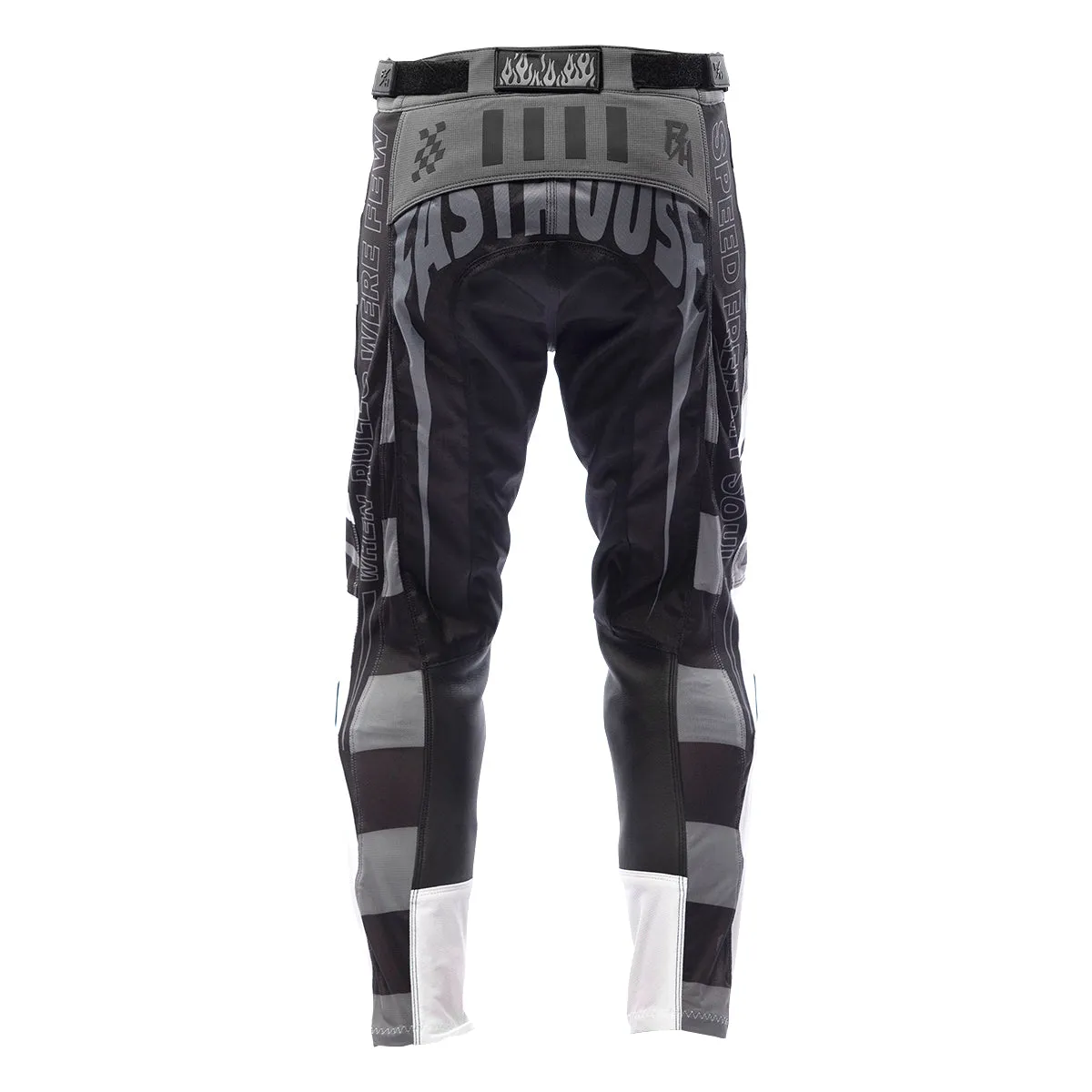 Grindhouse Riot Pant - White/Black