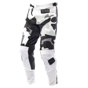 Grindhouse Riot Pant - White/Black