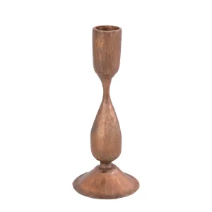 Hand Forged Iron Candlestick