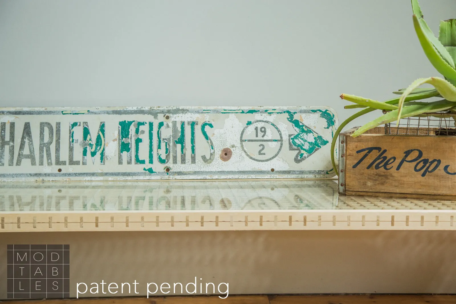 Handmade to Order Wooden Mod Sled Table Limited Edition