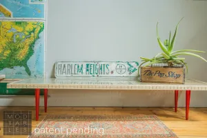 Handmade to Order Wooden Mod Sled Table Limited Edition