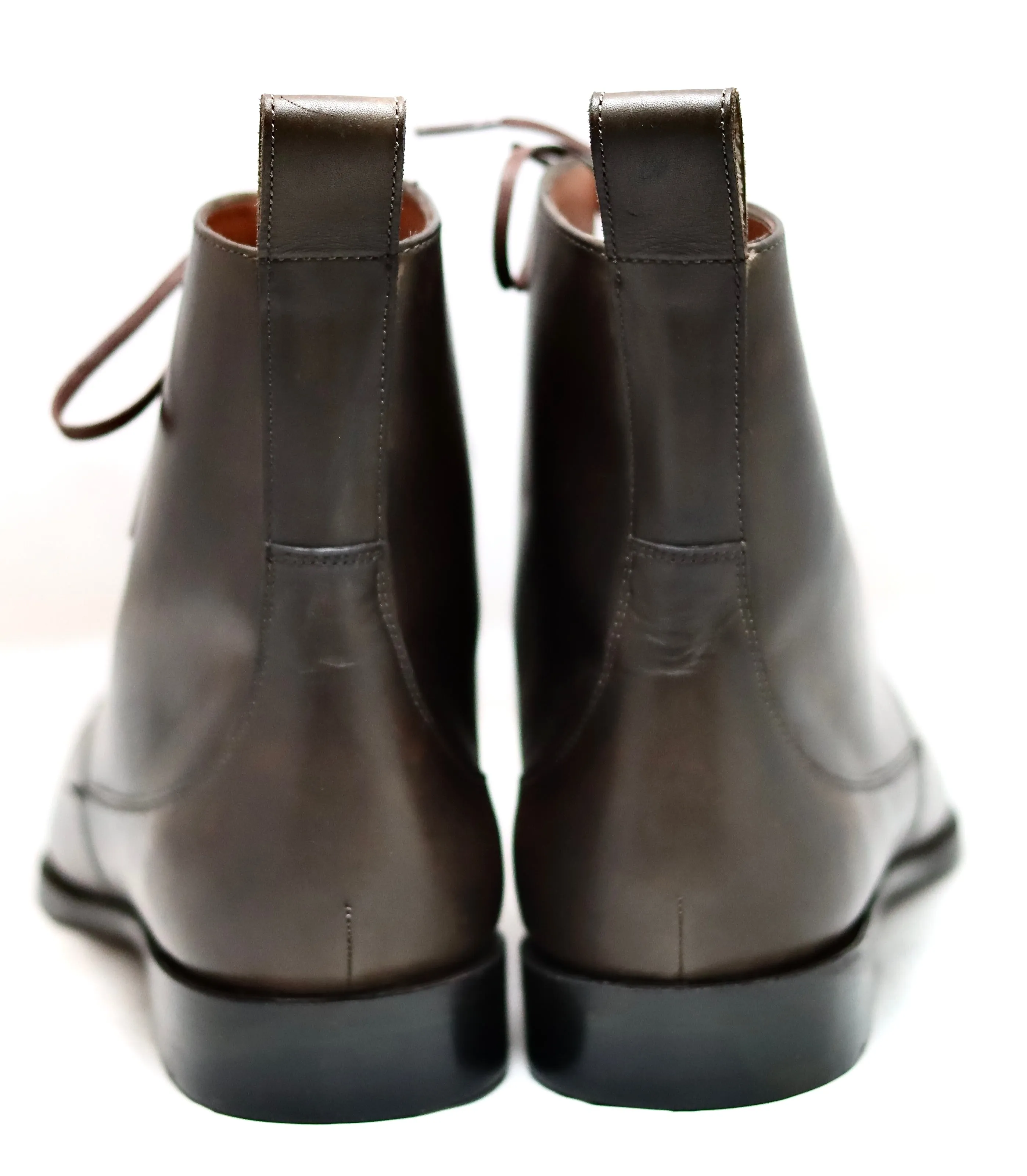 Heel cap derby Boot  | Dark walnut  | calf