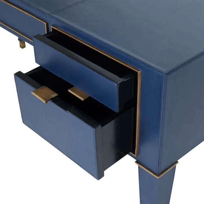 Henri Leather Desk