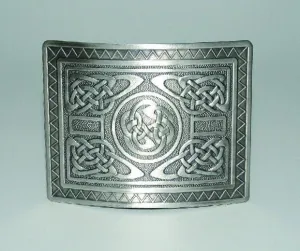 Highland Swirl Belt Buckle - Antique Finish
