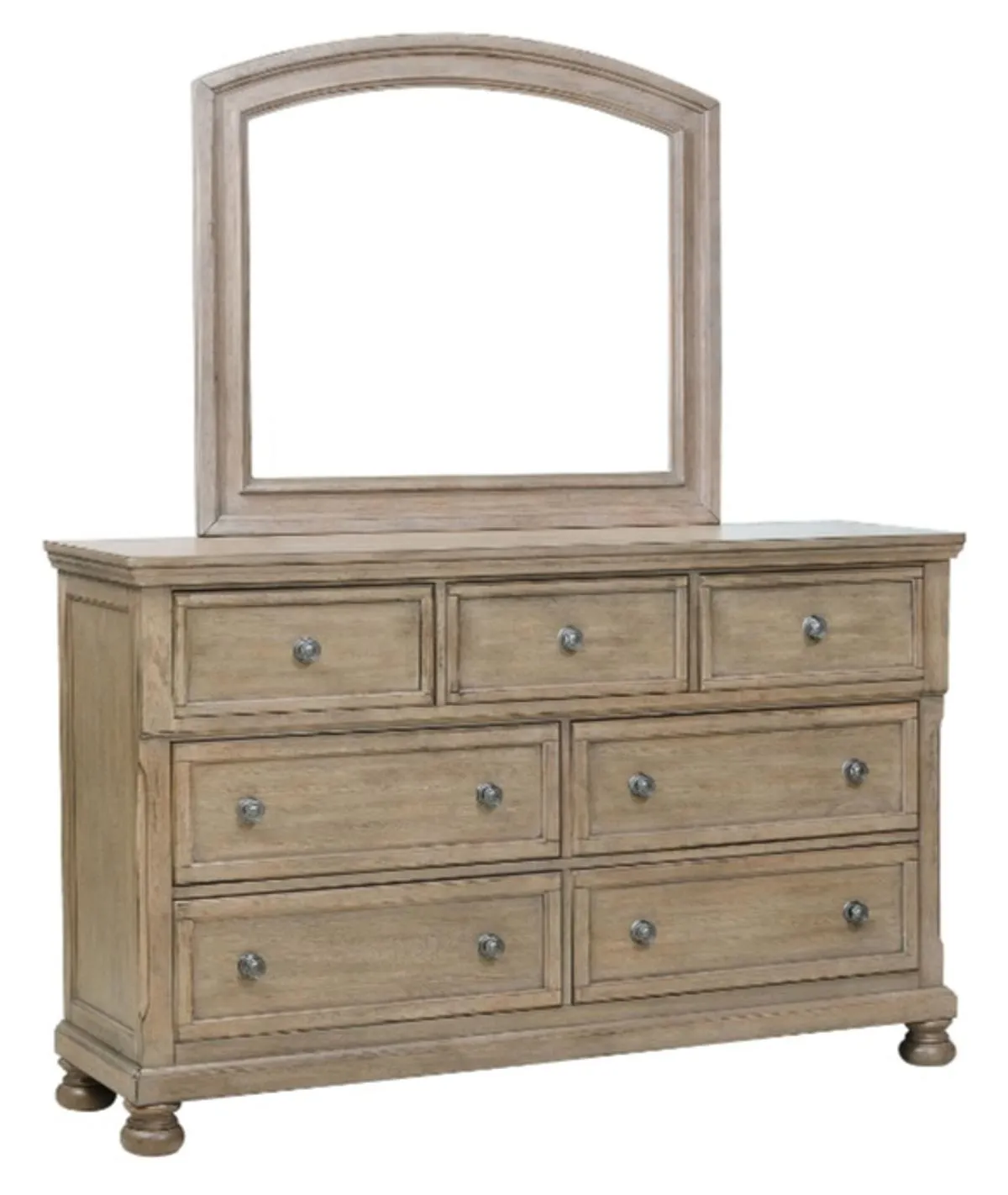 Homelegance Bethel Mirror in Gray 2259GY-6