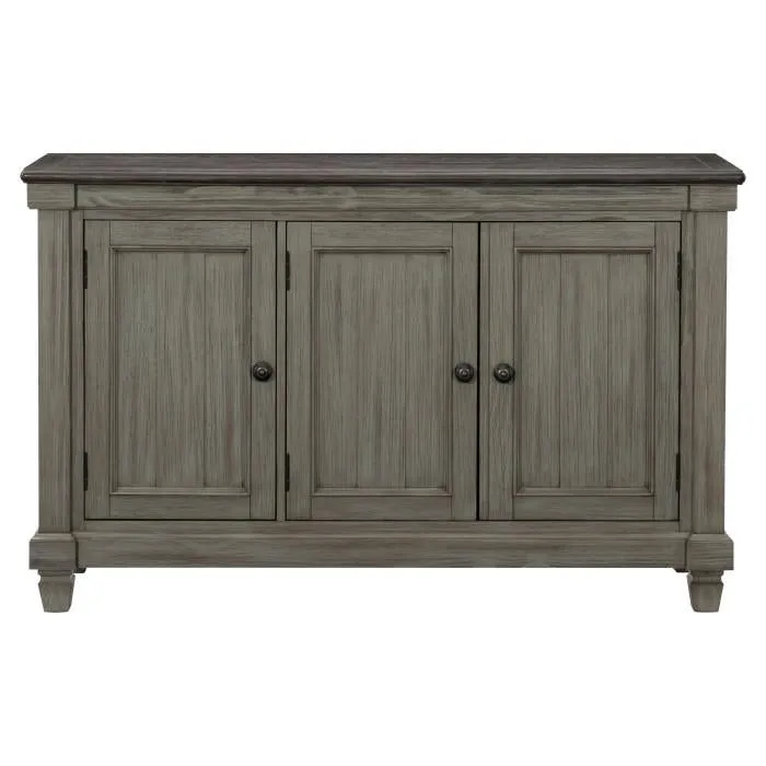 Homelegance Granby Server in Coffee and Antique Gray 5627GY-40