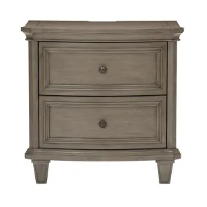 Homelegance Vermillion Nightstand in Gray 5442-4