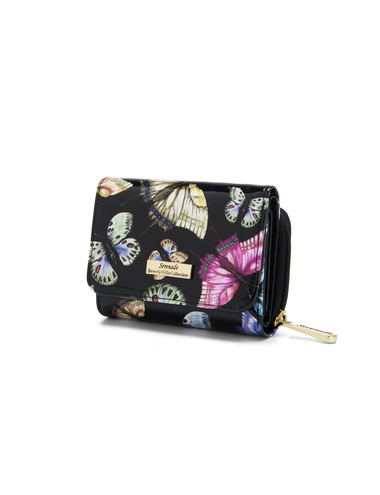 IMPERIA SML PATENT LEATHER WALLET WITH RFID-WSF2903- NEW IN