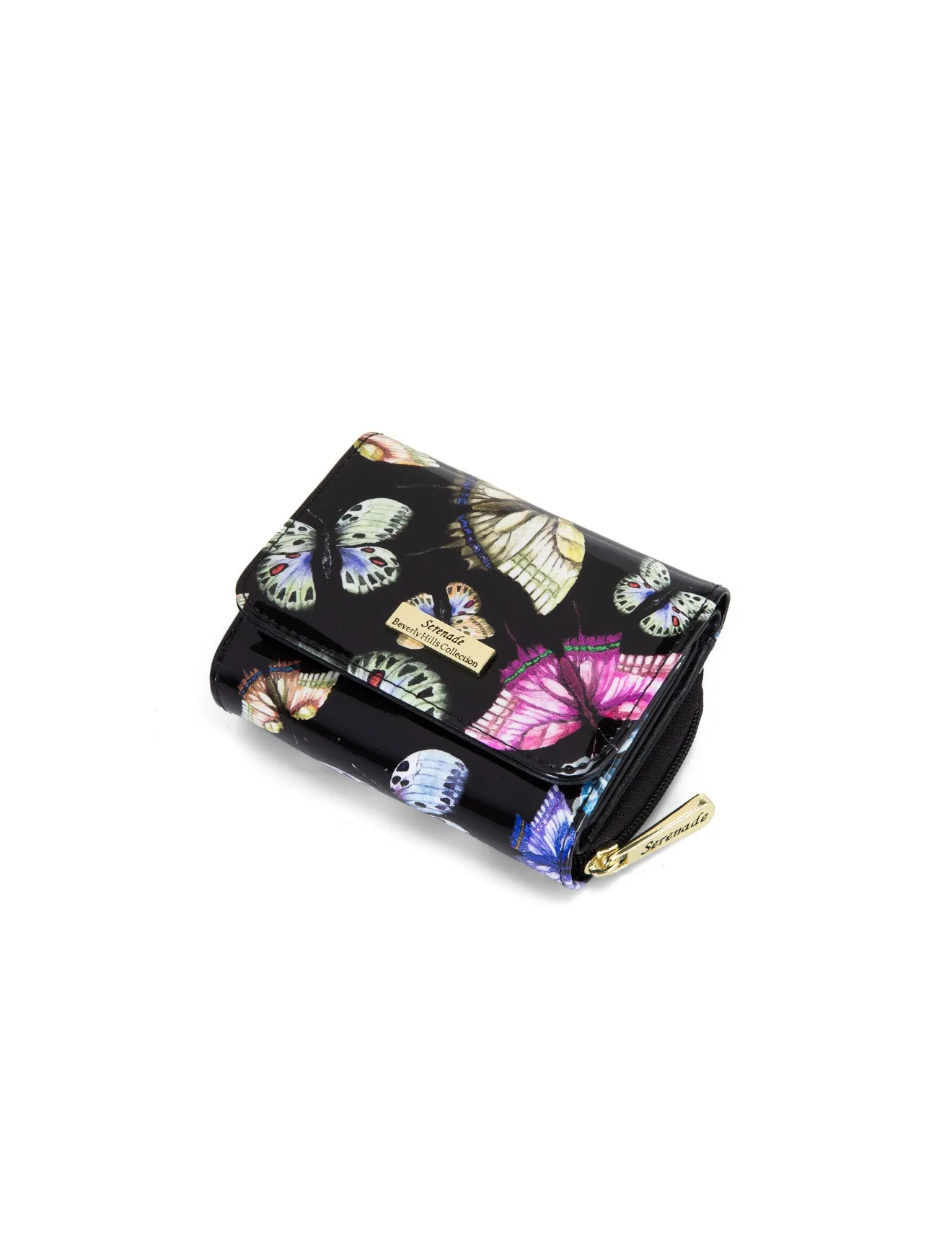 IMPERIA SML PATENT LEATHER WALLET WITH RFID-WSF2903- NEW IN