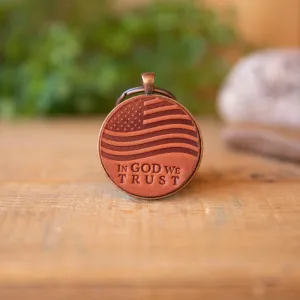 In God We Trust Keychain
