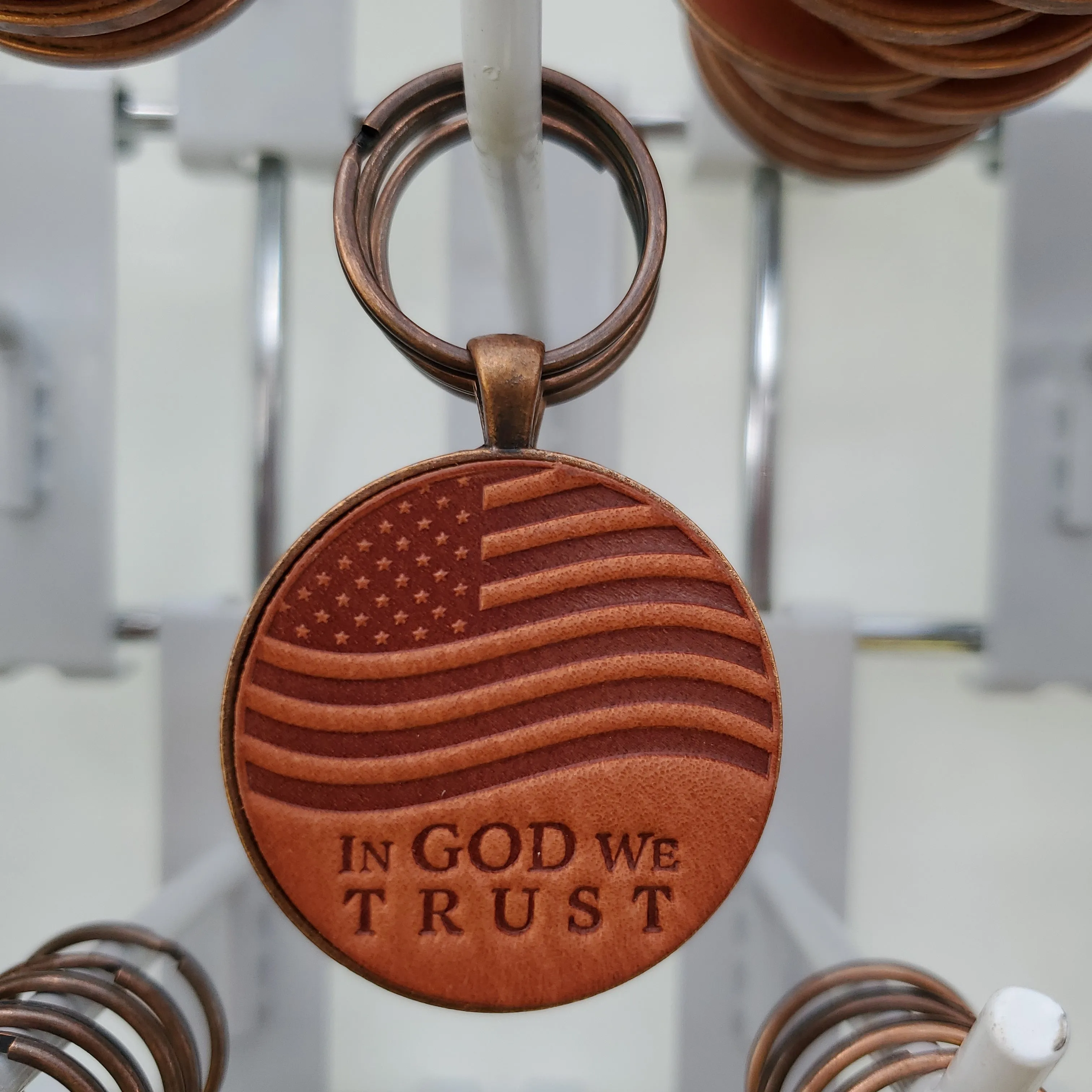 In God We Trust Keychain