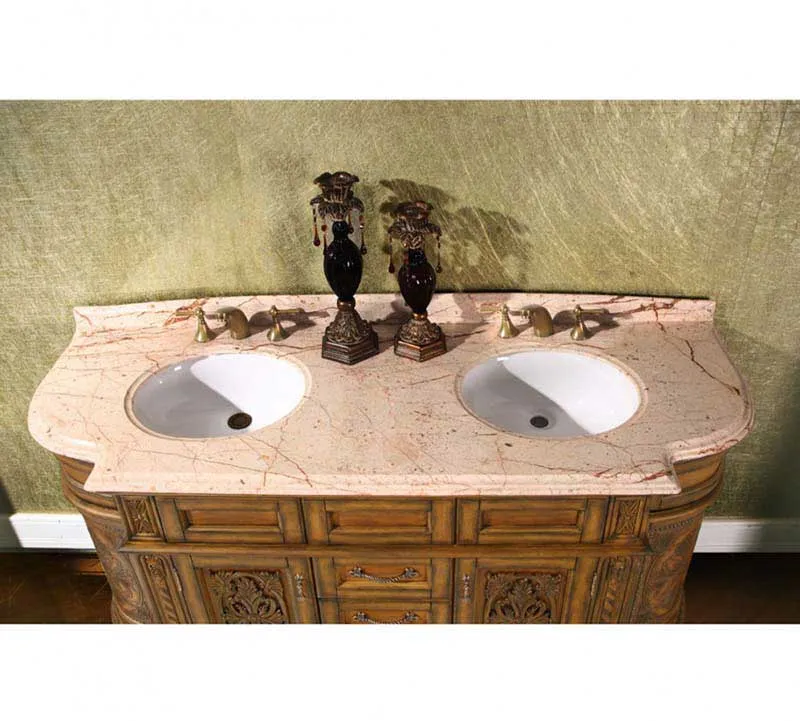 InFurniture 70" Solid Wood Sink Vanity With No Faucet WB-2871L