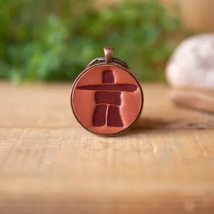Inukshuk Stoneman Keychain