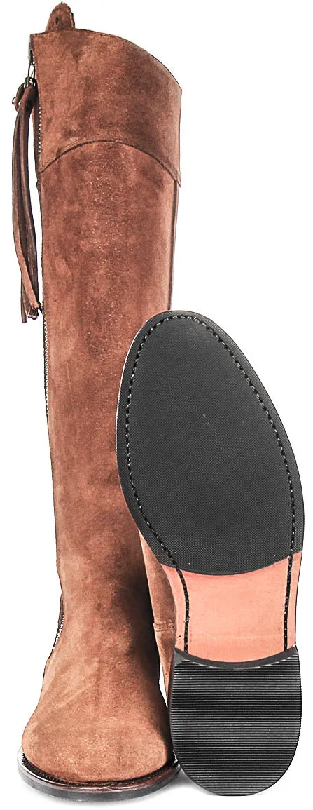 Justinreess England Valentina Regular Fit In Tan Brown For Women