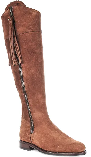 Justinreess England Valentina Regular Fit In Tan Brown For Women