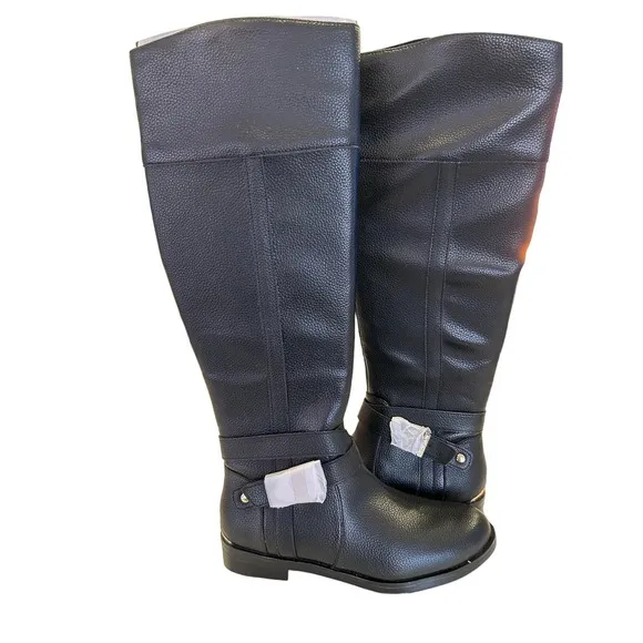 Kenneth Cole Women's Wind Riding Boot, Size 5 Leather Shoes