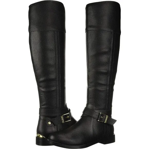 Kenneth Cole Women's Wind Riding Boot, Size 5 Leather Shoes