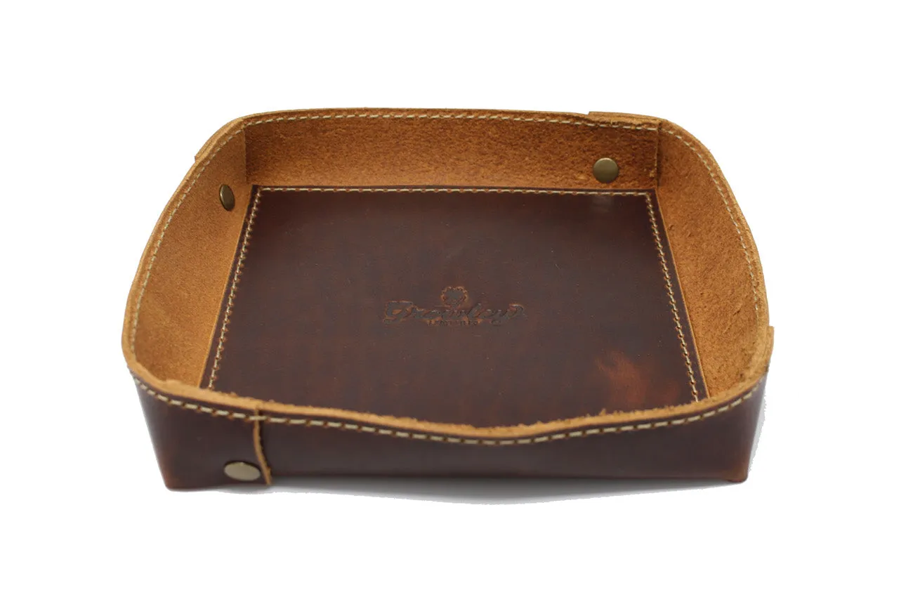 Leather Valet Tray