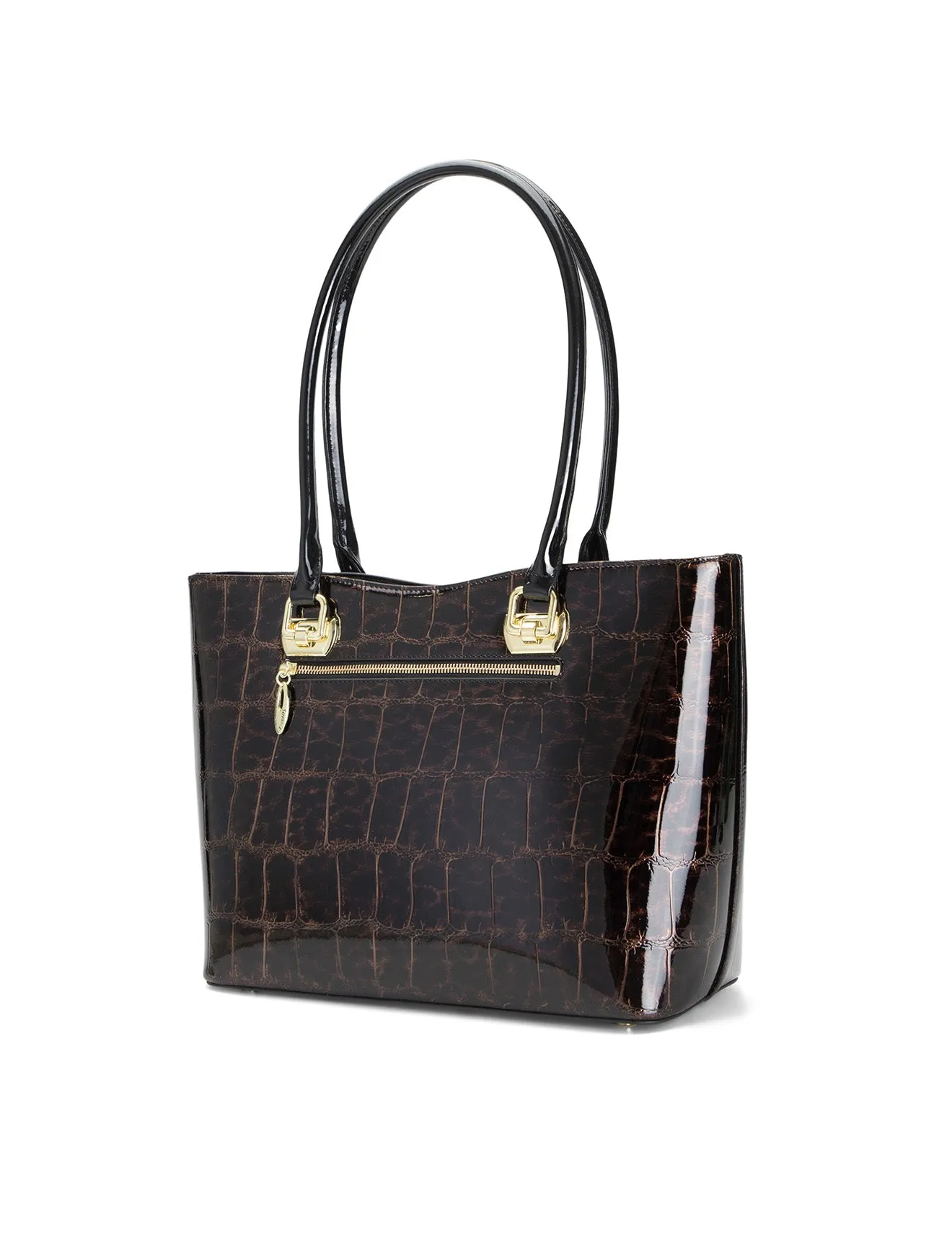 LEOPARD LARGE LEATHER TOTE BAG-H7-0285
