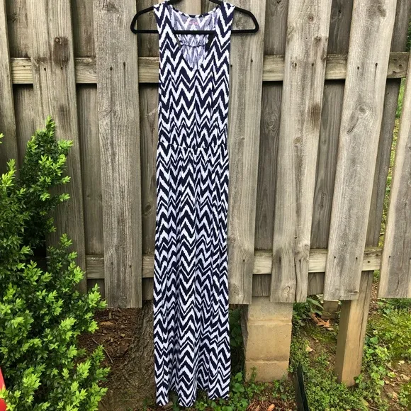 Lilly Pulitzer chevron maxi dress!!