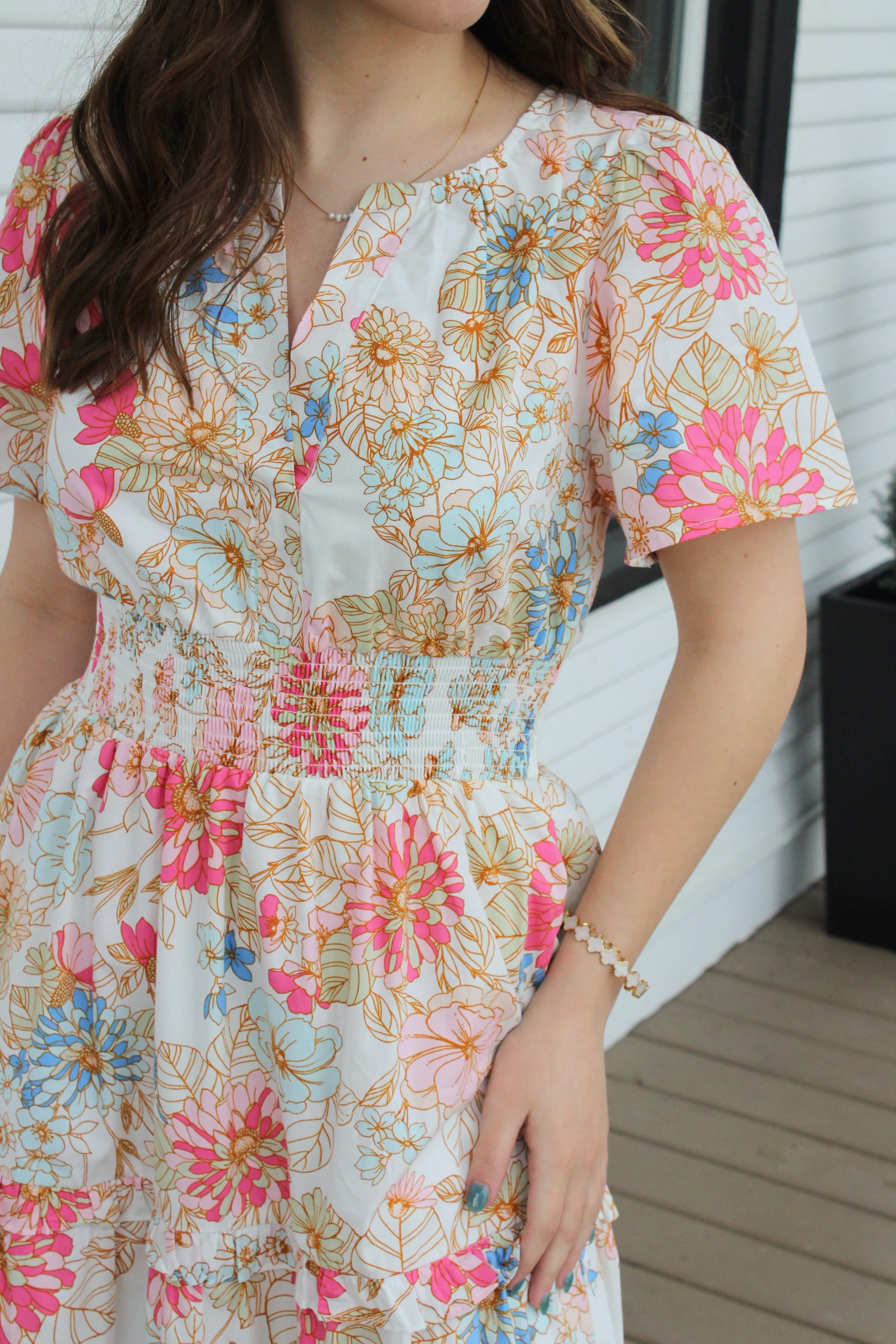 Lily Poplin Maxi Dress