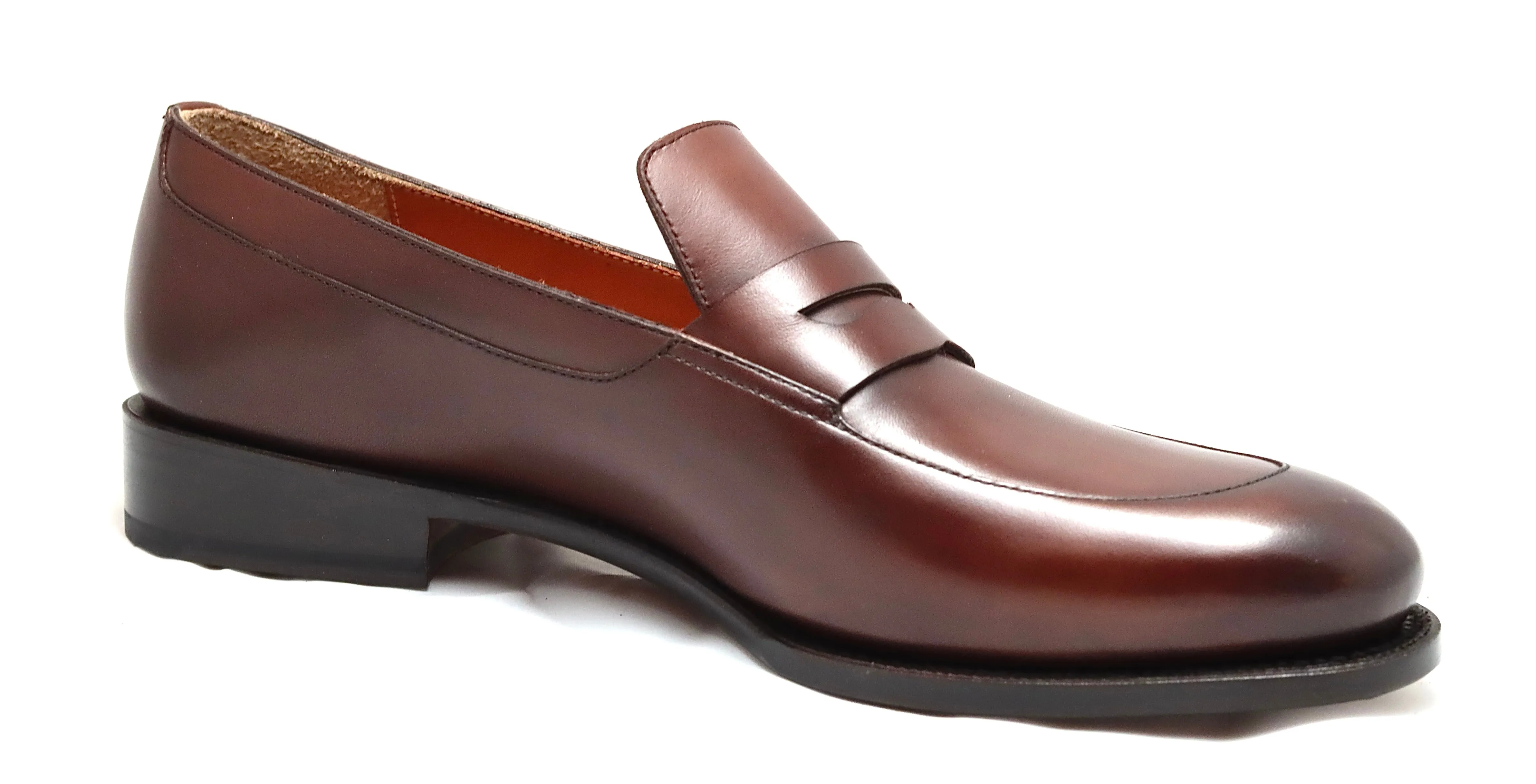 Loafer | mahogany | Calf | wide fit