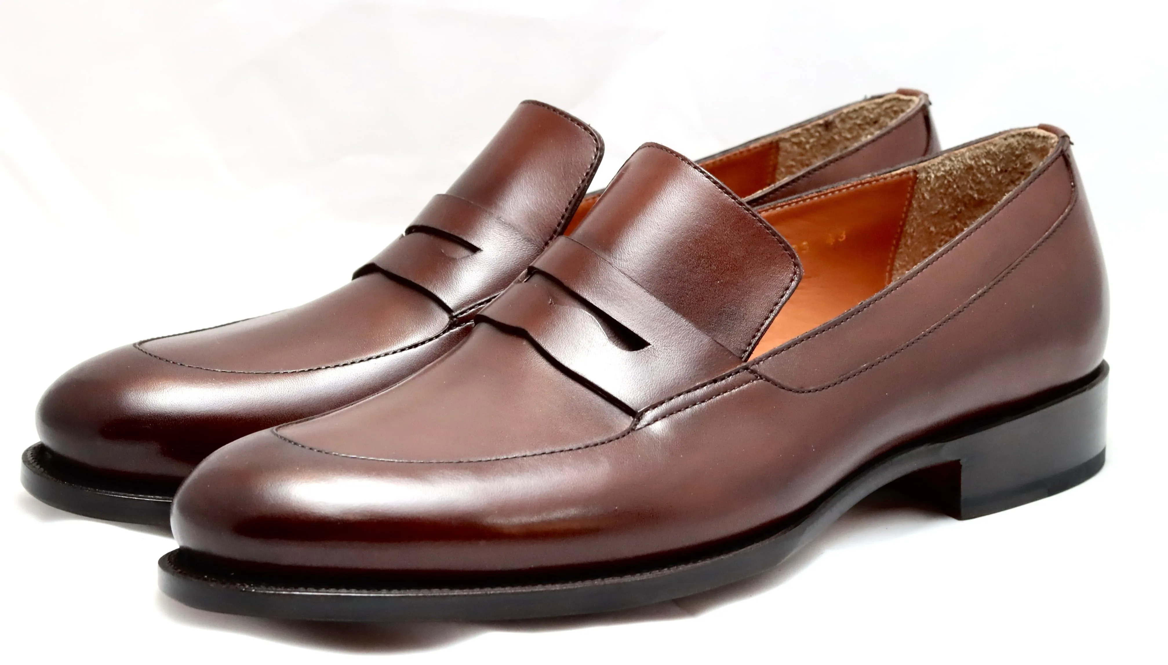 Loafer | mahogany | Calf | wide fit