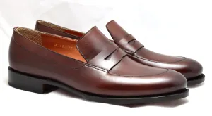 Loafer | mahogany | Calf | wide fit