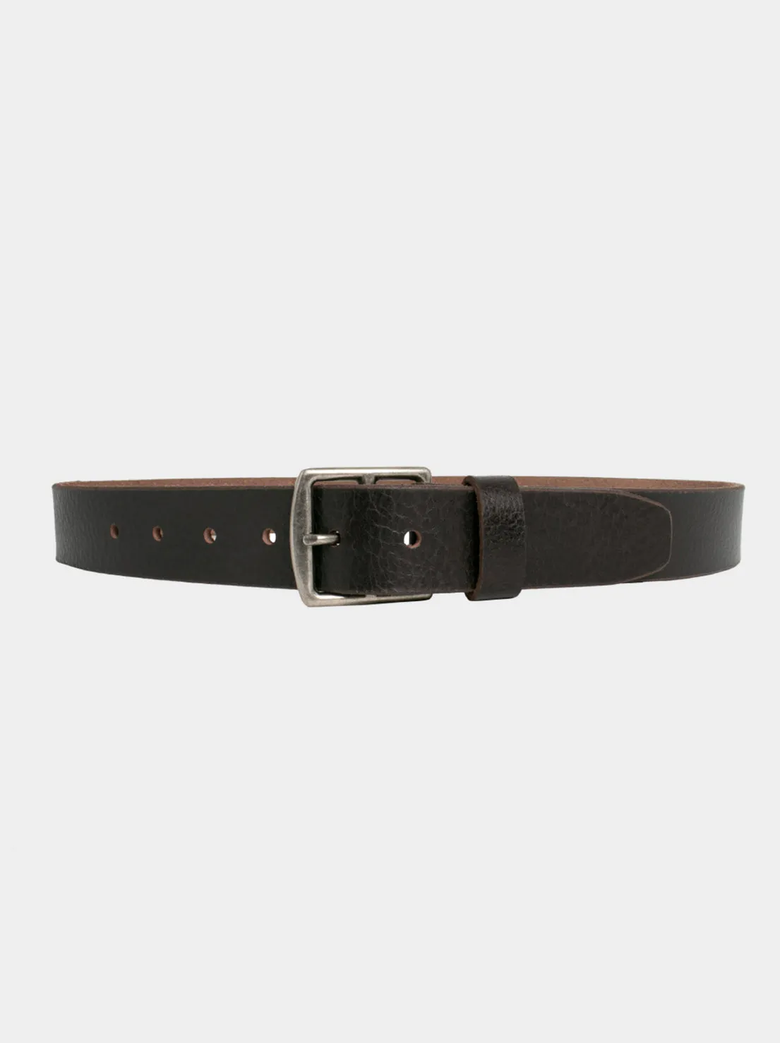 Loop Leather - State Route Belt - Chocolate