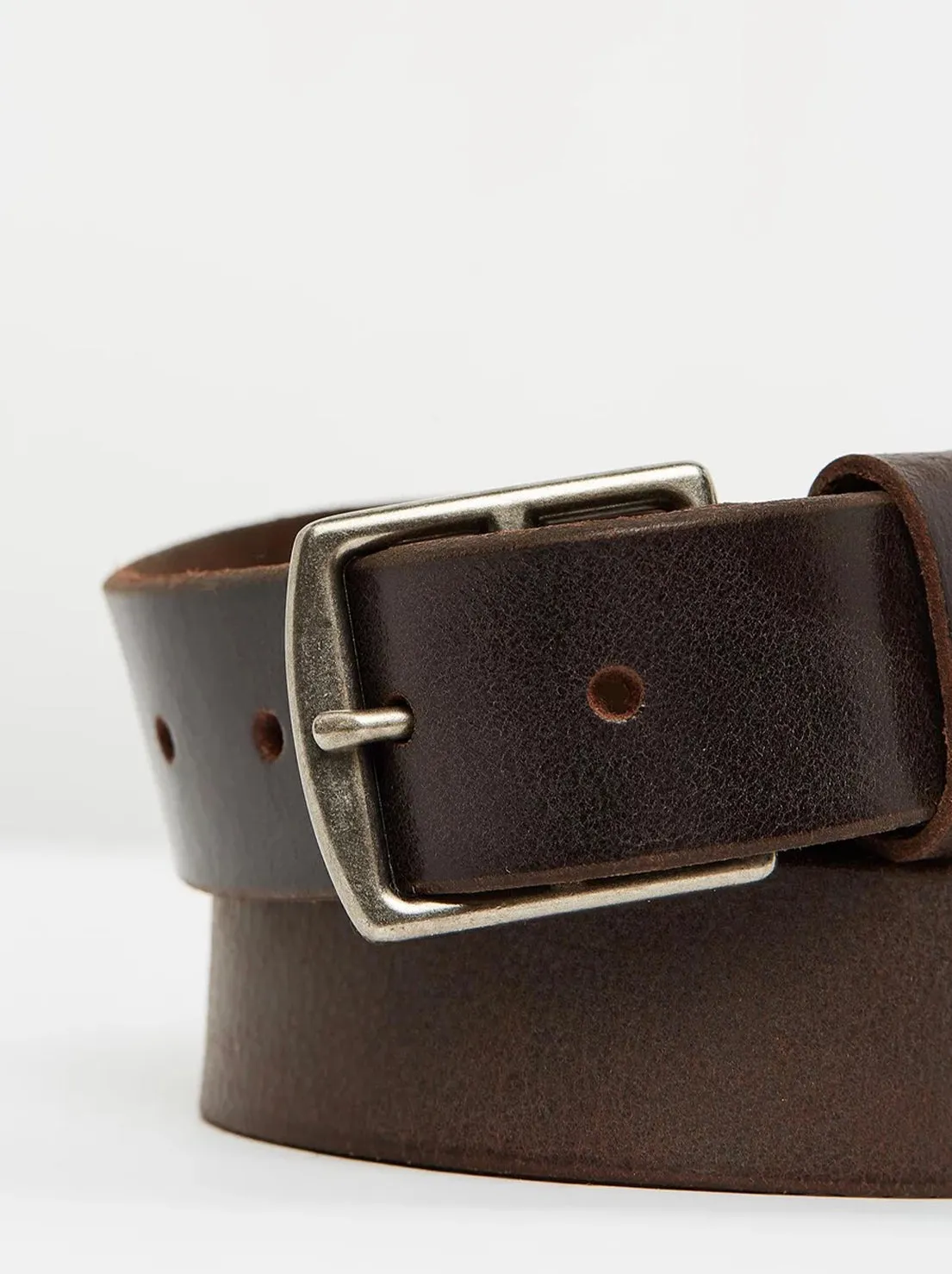 Loop Leather - State Route Belt - Chocolate