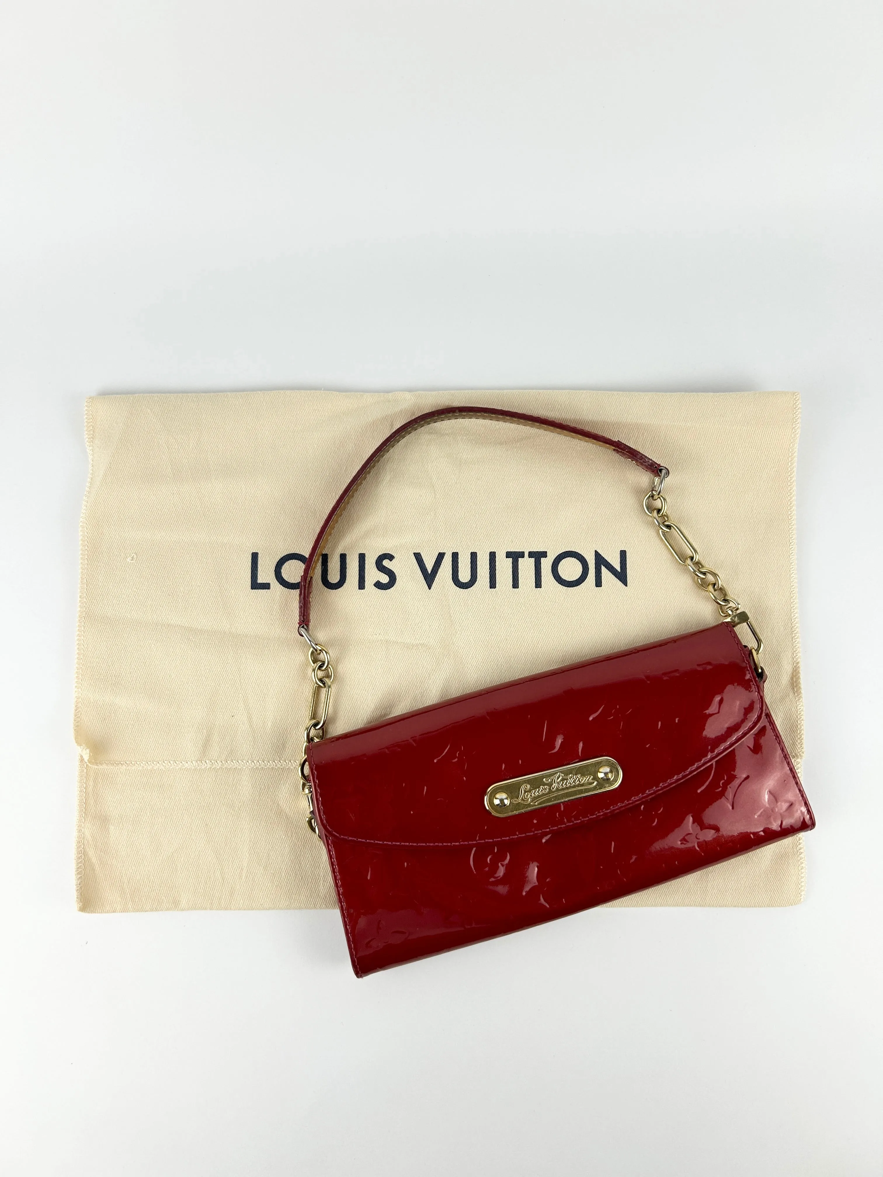 Louis Vuitton Sunset Boulevard Vernis Red Shoulder Bag (2007)