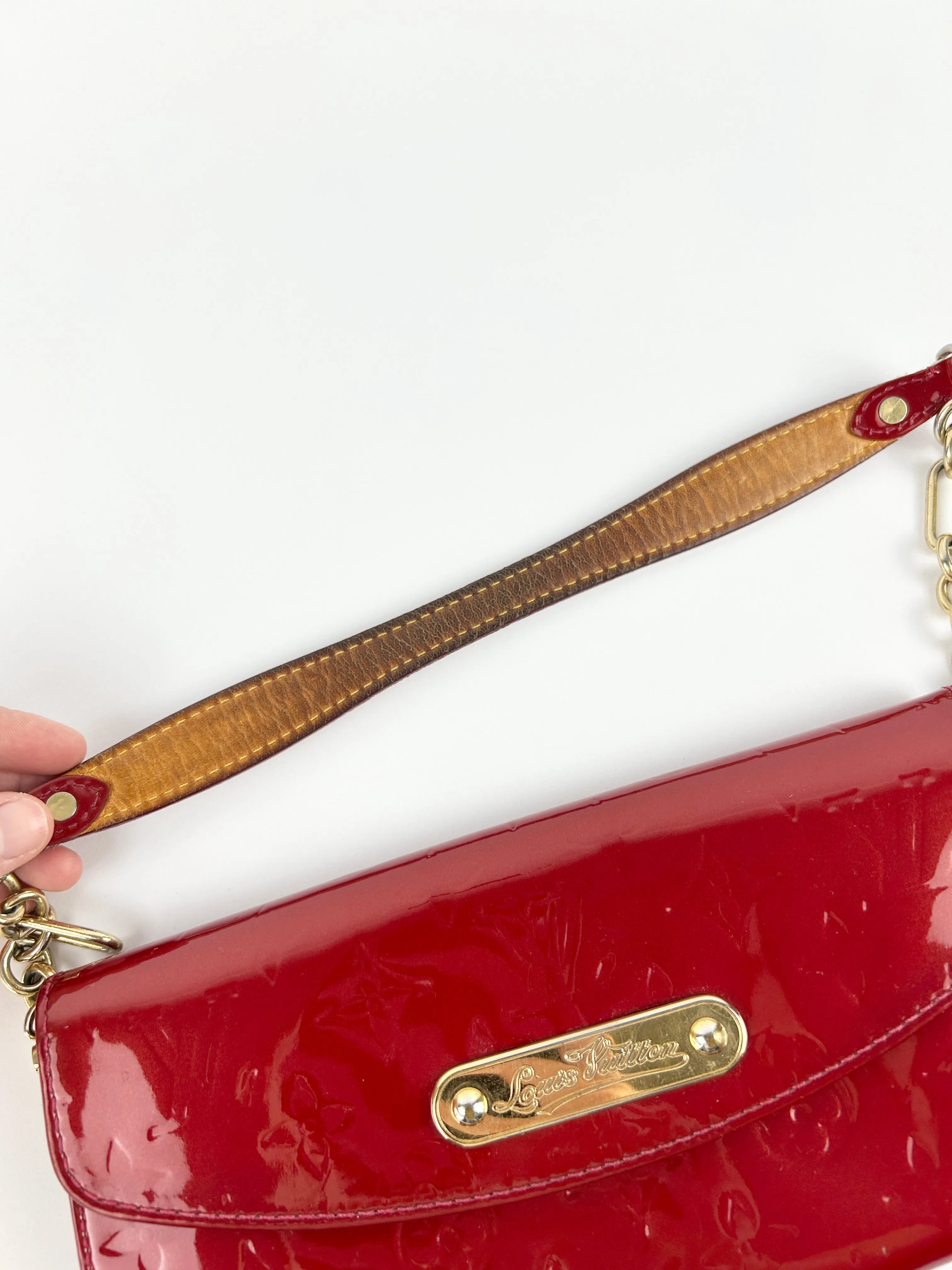 Louis Vuitton Sunset Boulevard Vernis Red Shoulder Bag (2007)