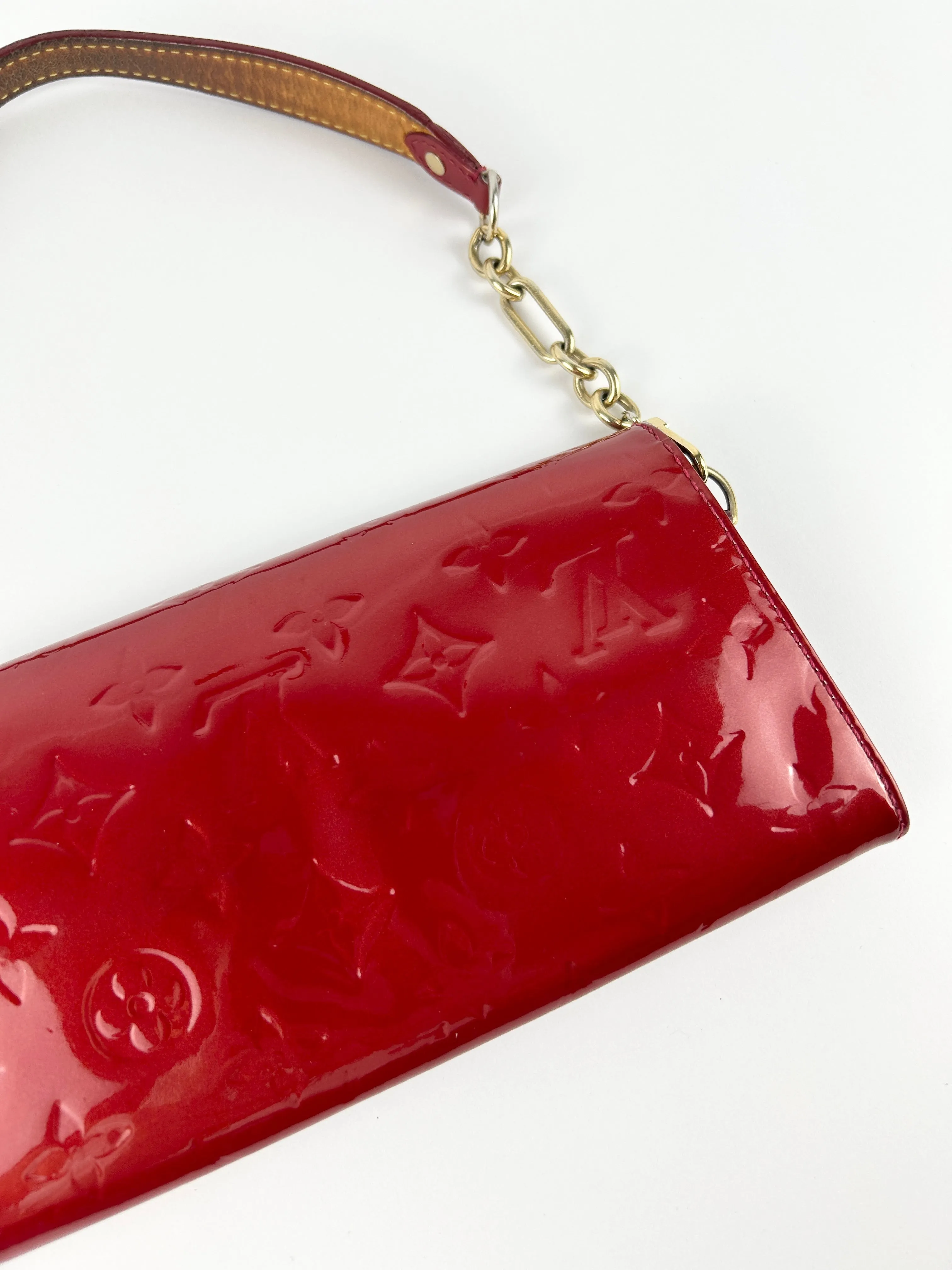 Louis Vuitton Sunset Boulevard Vernis Red Shoulder Bag (2007)