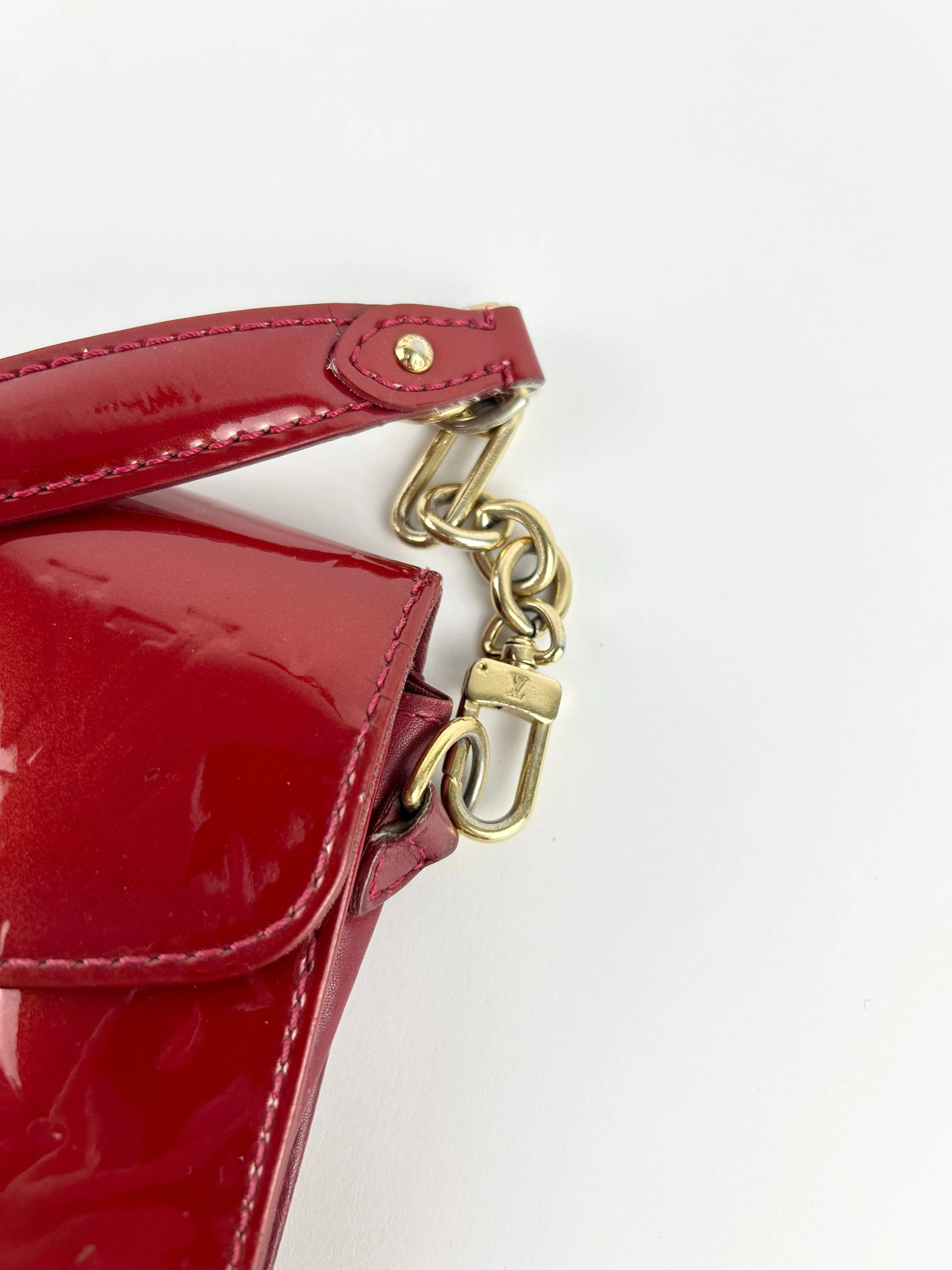 Louis Vuitton Sunset Boulevard Vernis Red Shoulder Bag (2007)