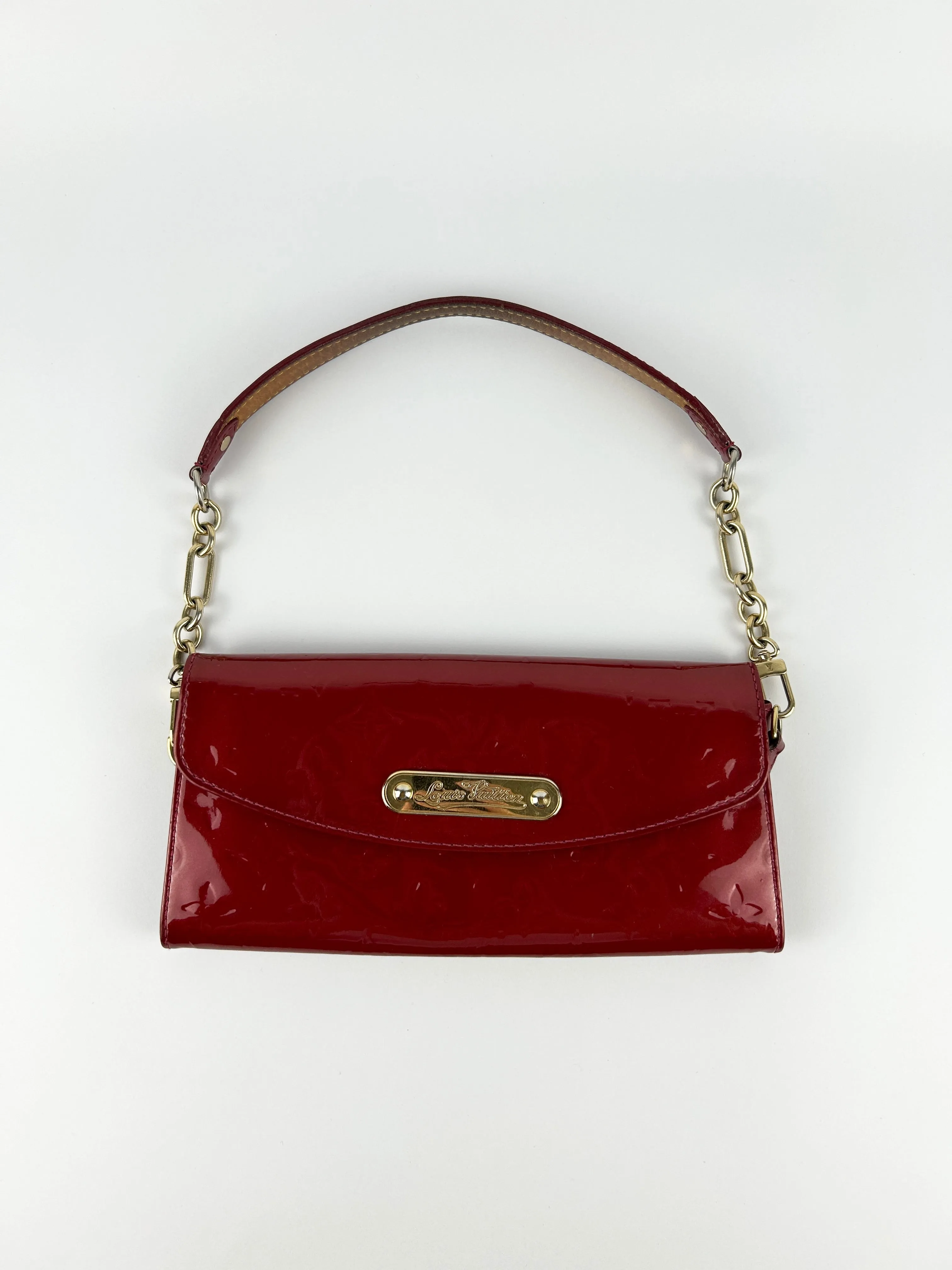 Louis Vuitton Sunset Boulevard Vernis Red Shoulder Bag (2007)