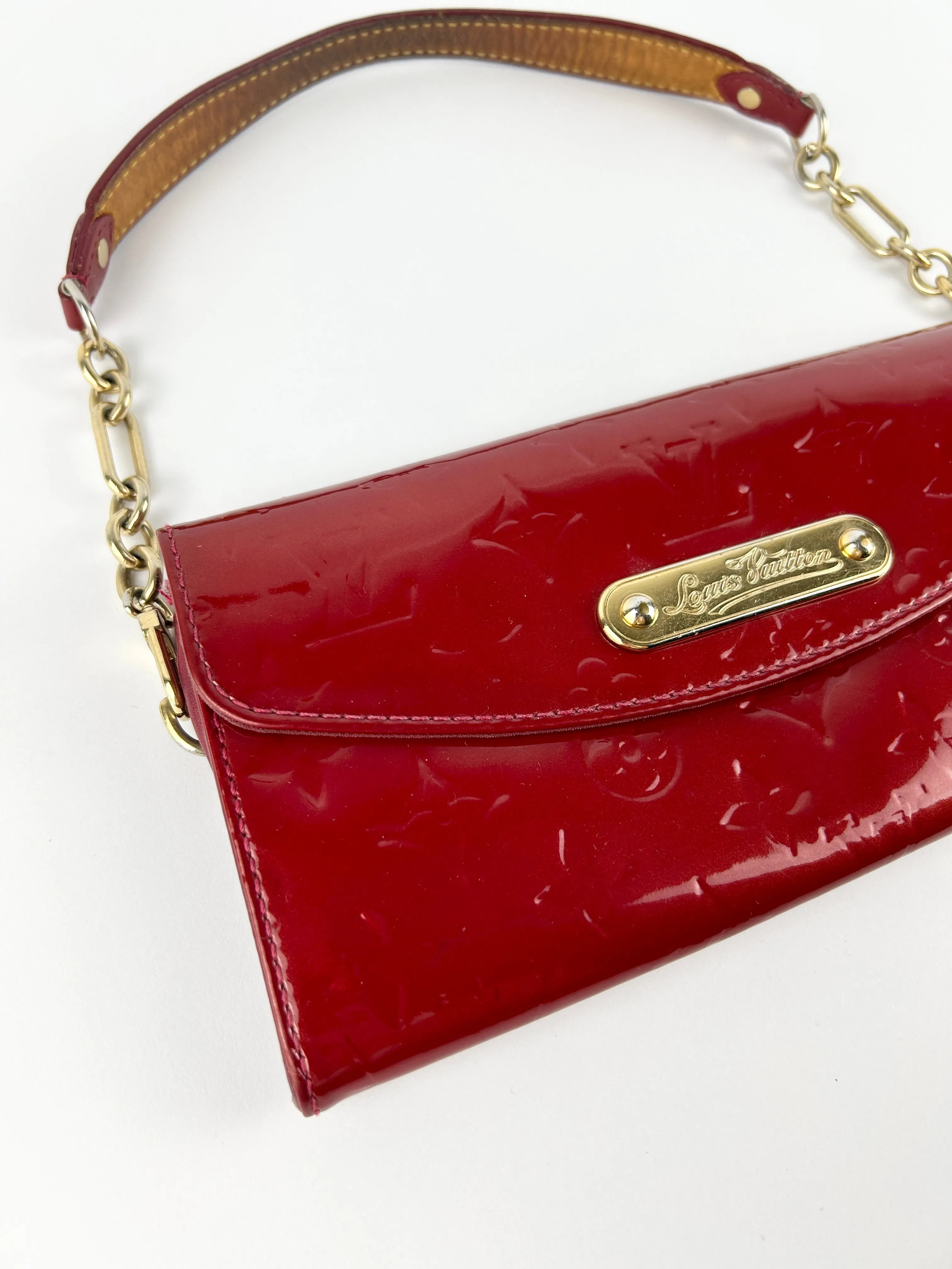 Louis Vuitton Sunset Boulevard Vernis Red Shoulder Bag (2007)