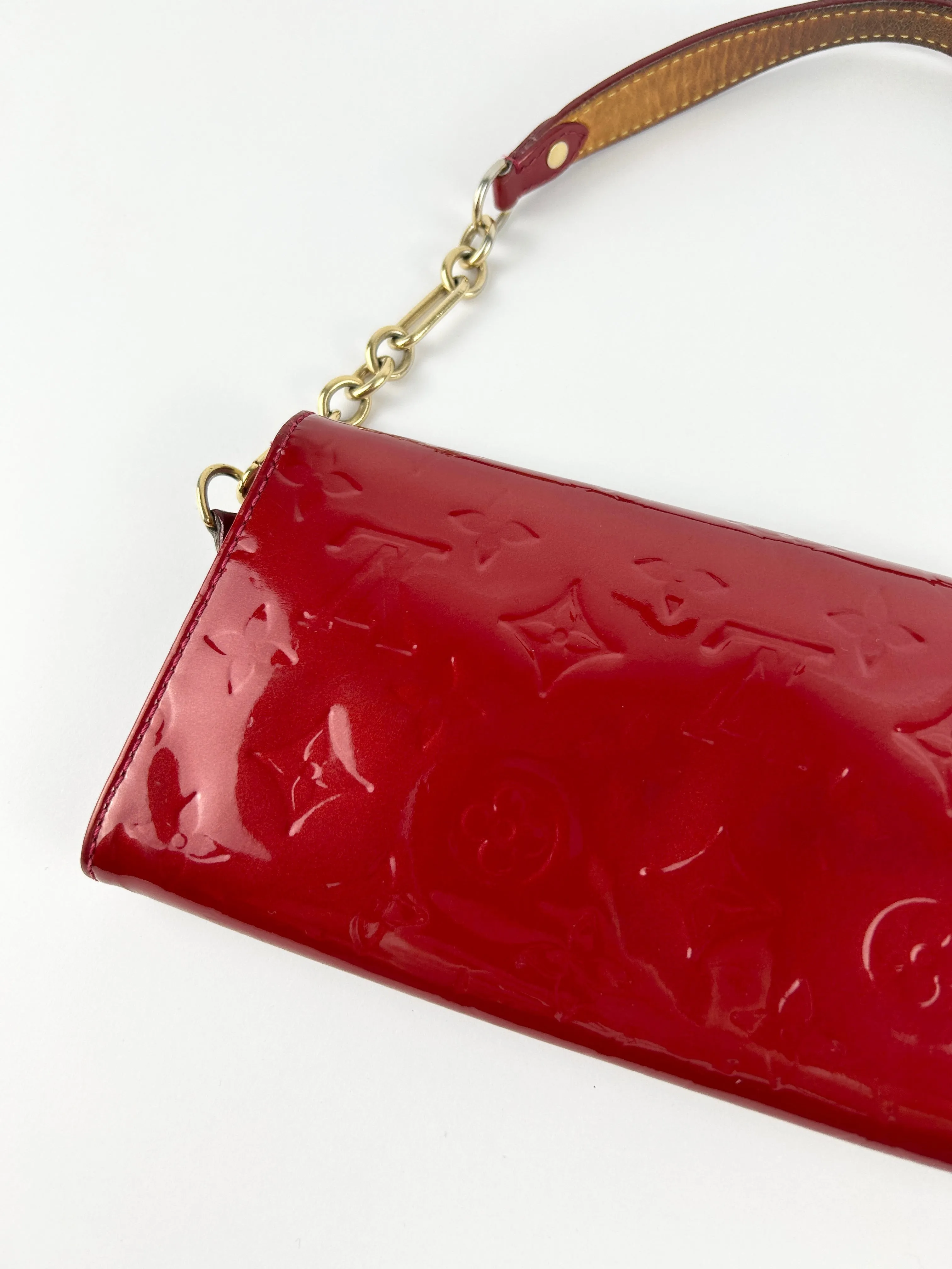 Louis Vuitton Sunset Boulevard Vernis Red Shoulder Bag (2007)