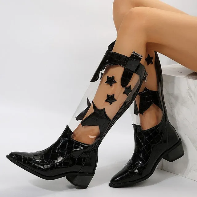 Low Heel Ankle Boots For Women