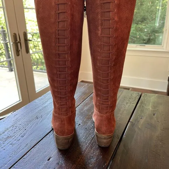 Lucky‎ Brand Women's Lk-Khlonn Slouch Boot Over The Knee Sz 6M NEW Flaw