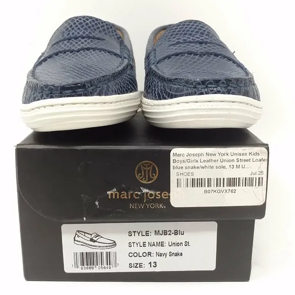 Marc Joseph New York Kid's Leather Union St Loafer
