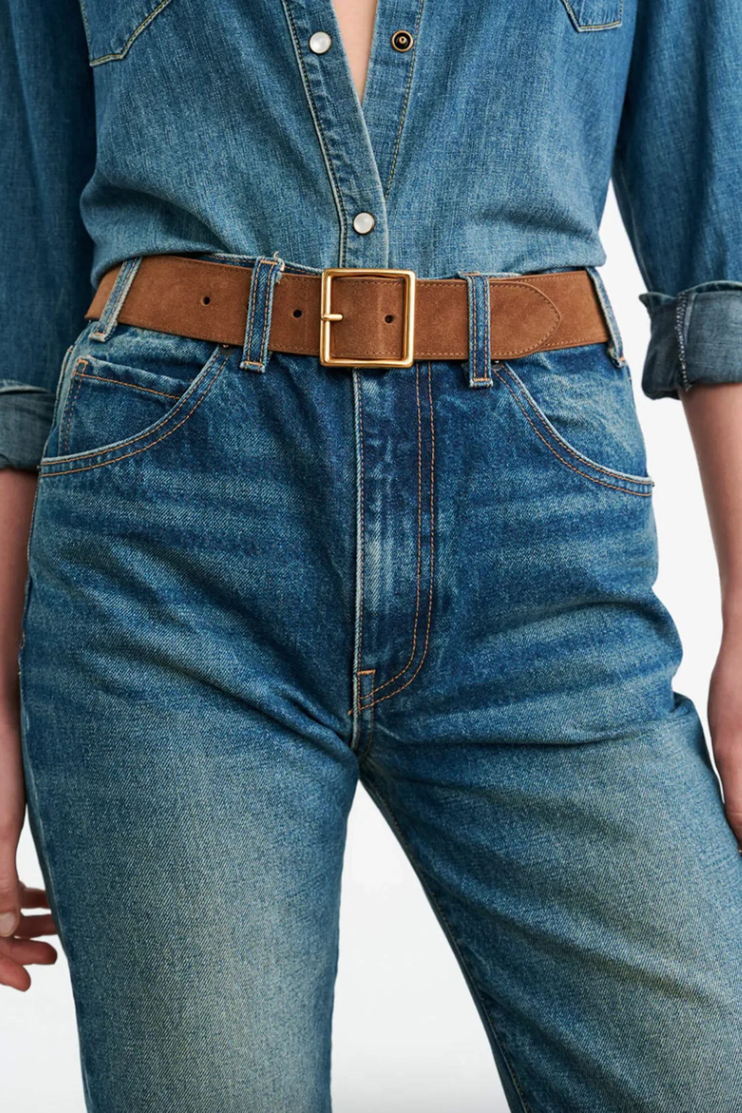 Marcela Suede Belt Martora