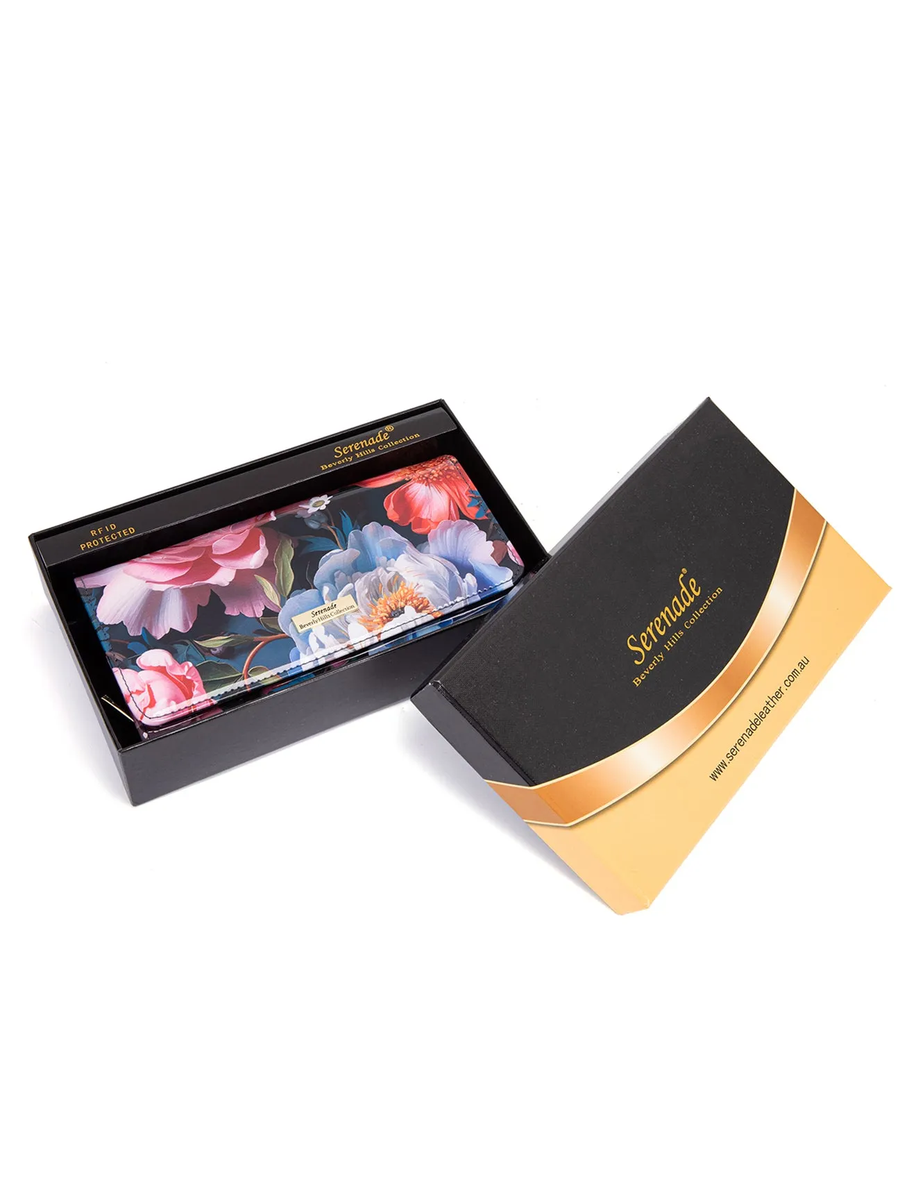 MARGUERITE LARGE LEATHER RFID WALLET-WSF1401
