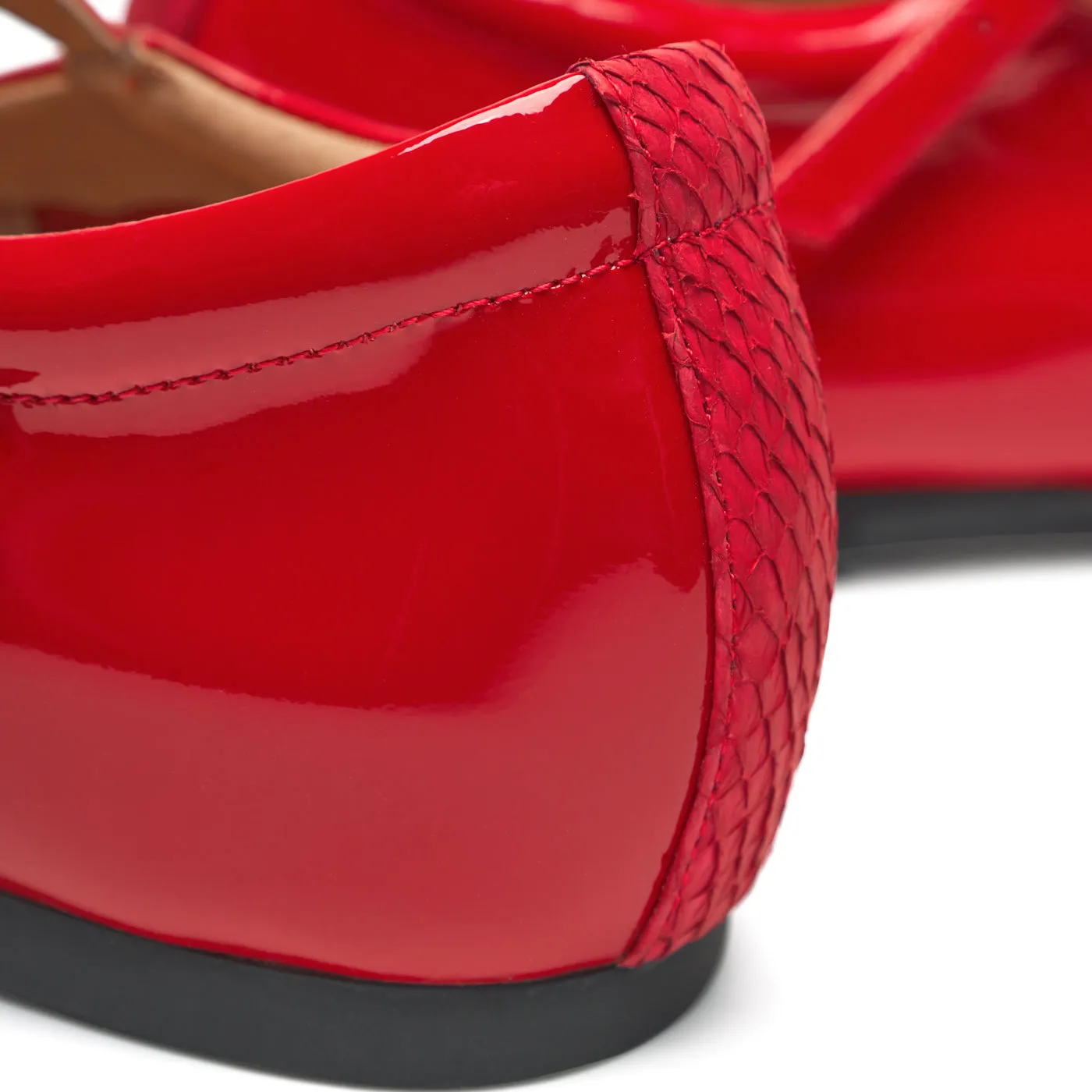 Maya Patent - Fire Red