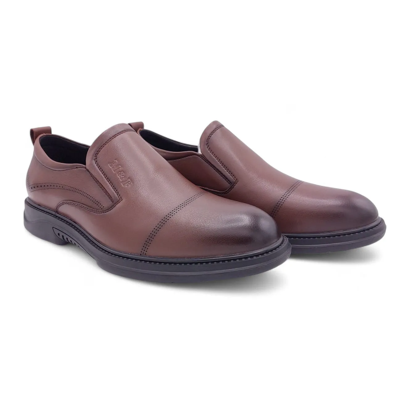 Men's Formal Slip on SF52 - Brown