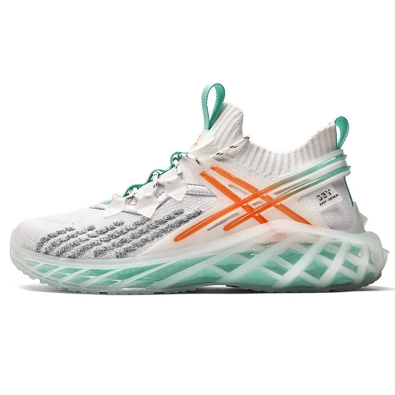 Men's Luminous Lightweight Casual Sports Running Shoes