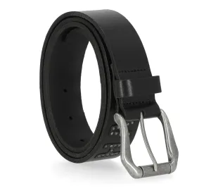 Mens Rivet Harley-Davidson Logo Belt - Black