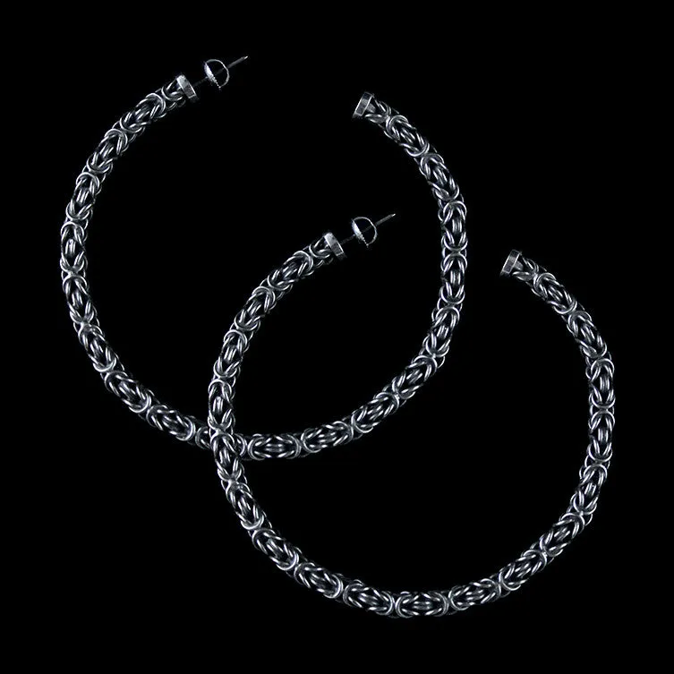 Micro Adder Hoop Earrings