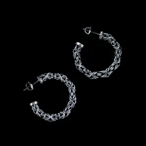 Micro Adder Hoop Earrings