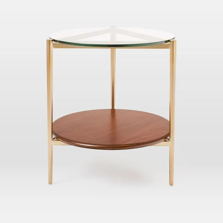 Mid Century Art Display Side Table