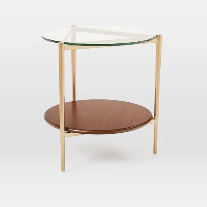 Mid Century Art Display Side Table